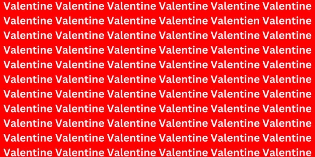 Can You Spot the Error in This Valentine-Themed Puzzle